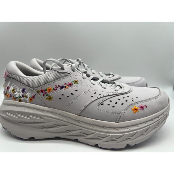 Hoka One One Bondi L Vibrant Bloom 1150924-NBS Size M 12/W 13 New - Picture 1 of 16
